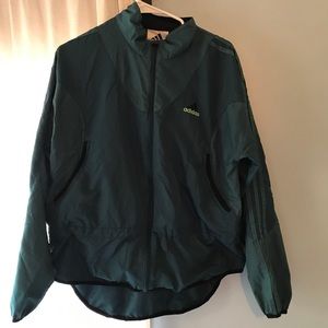 Teal Adidas Windbreaker